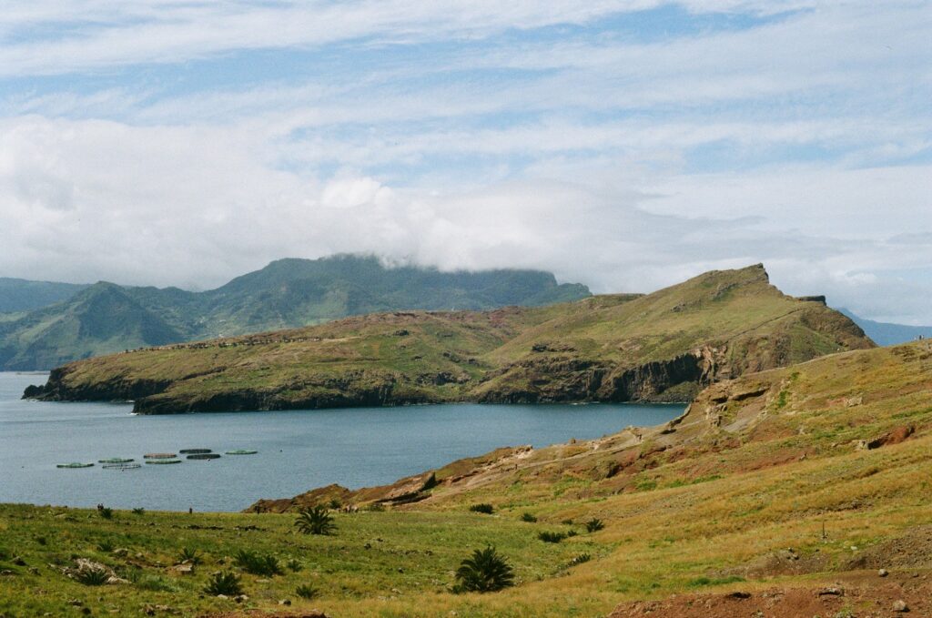 View towards Madeira island